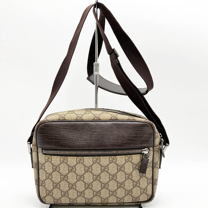GUCCI グッチ 
 114291 ショルダーバッグ 
GGスプリームキャンバス ブラウン
