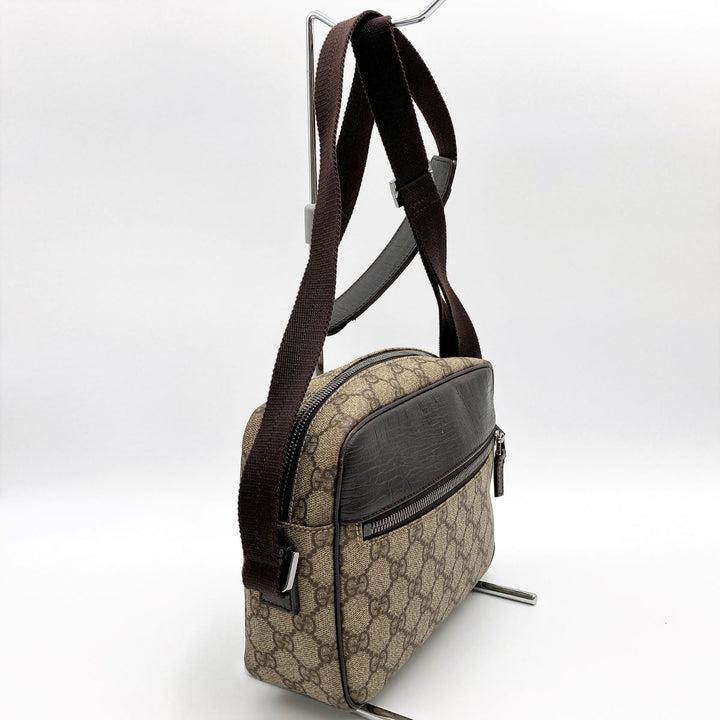 GUCCI グッチ 
 114291 ショルダーバッグ 
GGスプリームキャンバス ブラウン