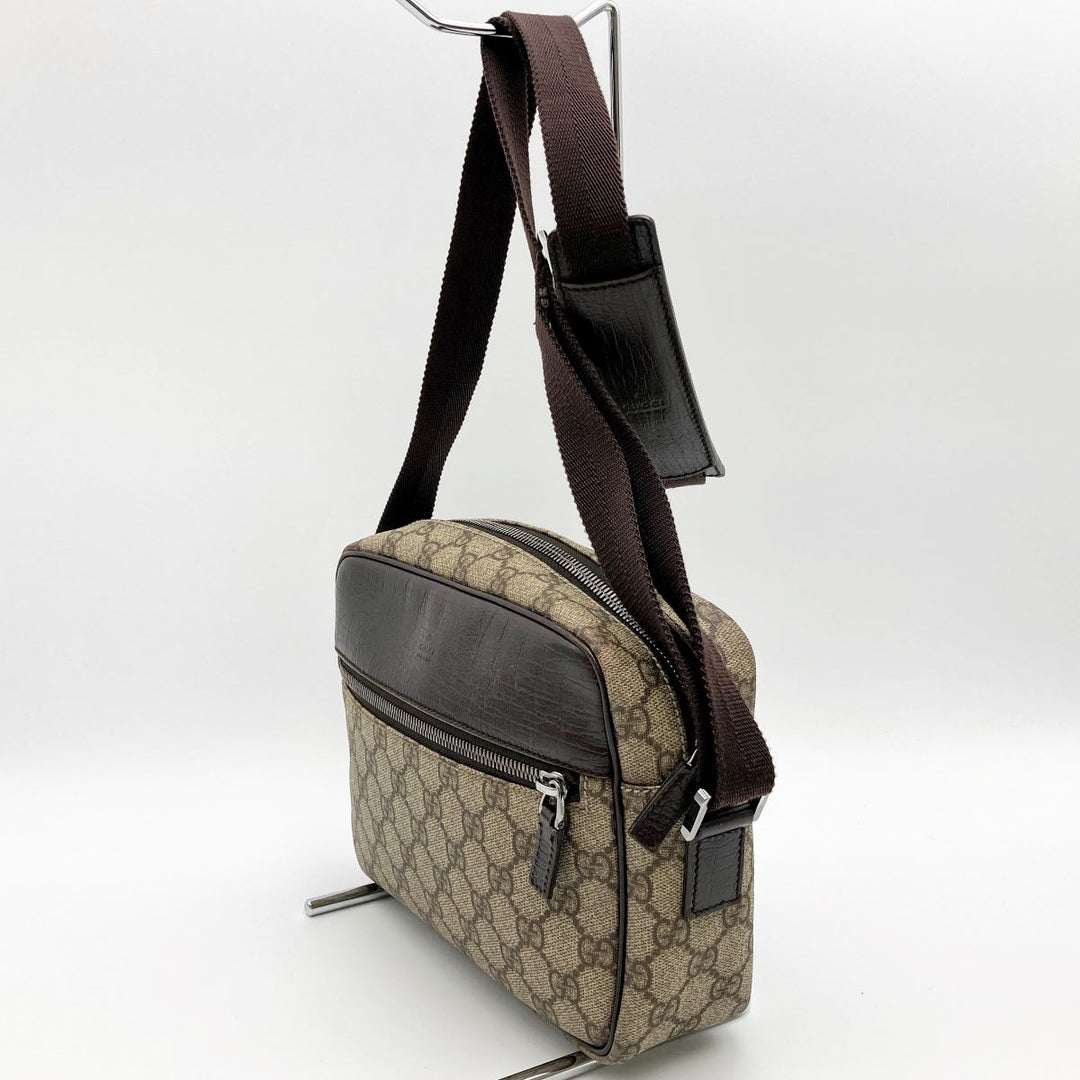 GUCCI グッチ 
 114291 ショルダーバッグ 
GGスプリームキャンバス ブラウン