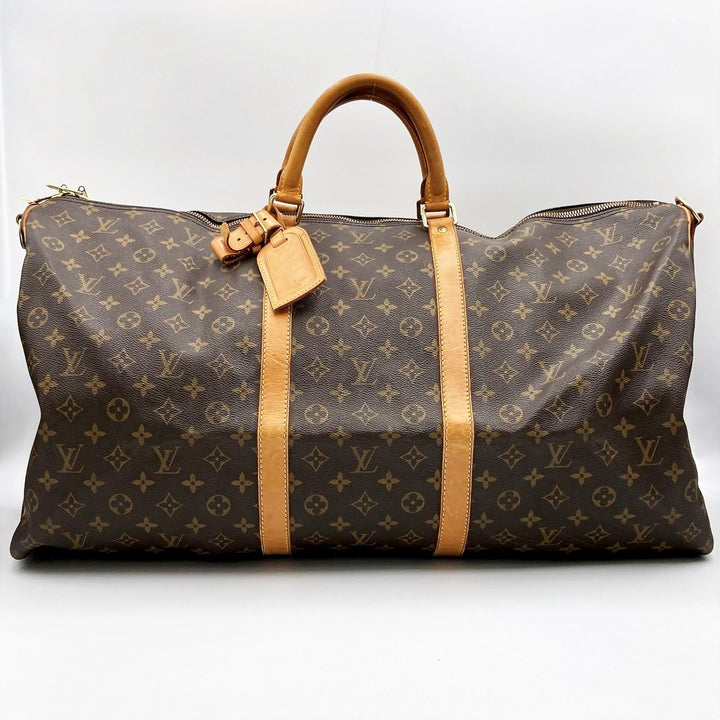 LOUIS VUITTON ルイ・ヴィトン 
 キーポル・バンドリエール60 M41412 ボストンバッグ 
PVC ブラウン