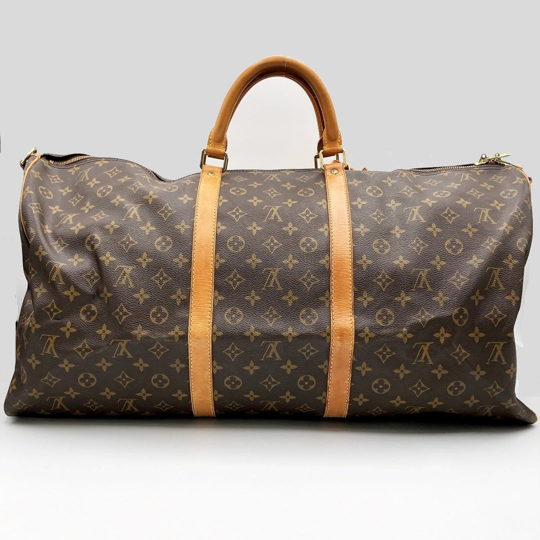 LOUIS VUITTON ルイ・ヴィトン 
 キーポル・バンドリエール60 M41412 ボストンバッグ 
PVC ブラウン