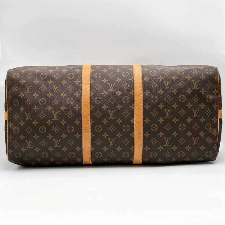 LOUIS VUITTON ルイ・ヴィトン 
 キーポル・バンドリエール60 M41412 ボストンバッグ 
PVC ブラウン