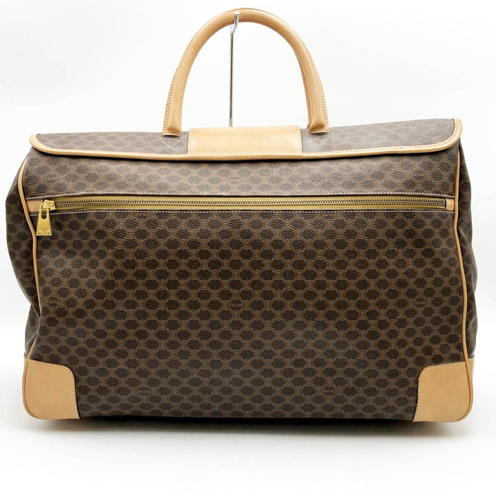 CELINE セリーヌ 
 M14 ボストンバッグ 
PVC ブラウン