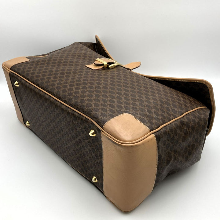 CELINE セリーヌ 
 M14 ボストンバッグ 
PVC ブラウン