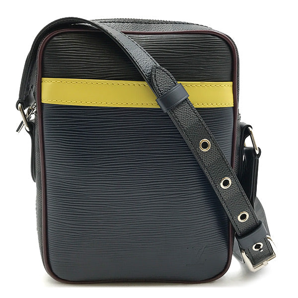 LOUIS VUITTON ルイ・ヴィトン 
 M55100/ダヌーヴ・スリム ショルダーバッグ 
ダミエグラフィットキャンバス/エピレザー  ブラック
