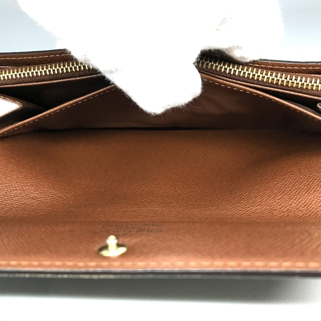 LOUIS VUITTON ルイ・ヴィトン 
 ポシェット ポルト・モネ・クレディ M61726 長財布 
モノグラムキャンバス ブラウン系