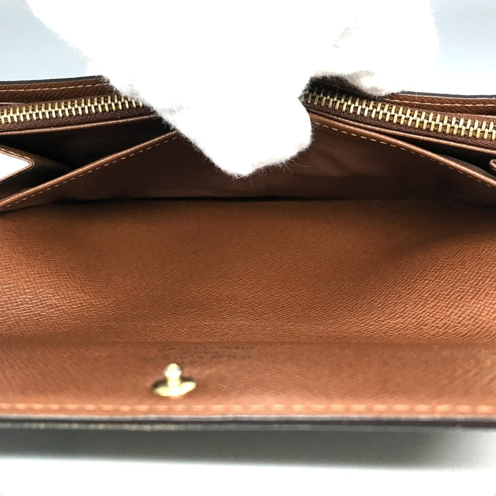 LOUIS VUITTON ルイ・ヴィトン 
 ポシェット ポルト・モネ・クレディ M61726 長財布 
モノグラムキャンバス ブラウン系
