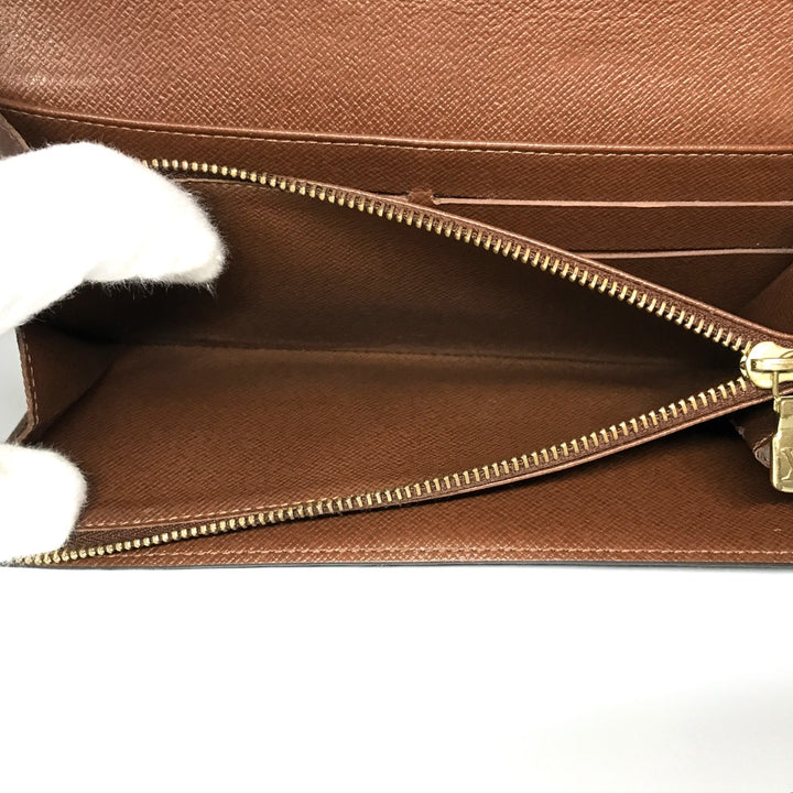 LOUIS VUITTON ルイ・ヴィトン 
 ポシェット ポルト・モネ・クレディ M61726 長財布 
モノグラムキャンバス ブラウン系
