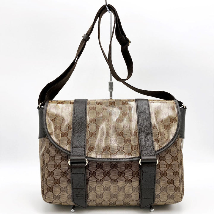 GUCCI グッチ 
 374423  ショルダーバッグ 
GGクリスタル ブラウン
