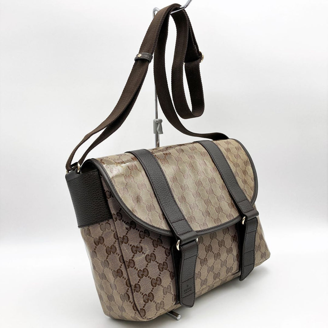 GUCCI グッチ 
 374423  ショルダーバッグ 
GGクリスタル ブラウン