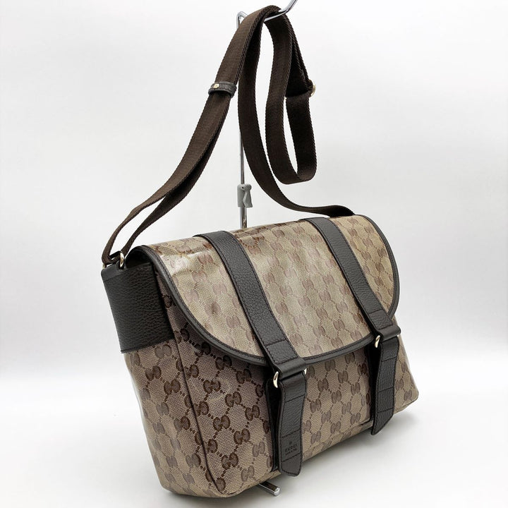 GUCCI グッチ 
 374423  ショルダーバッグ 
GGクリスタル ブラウン