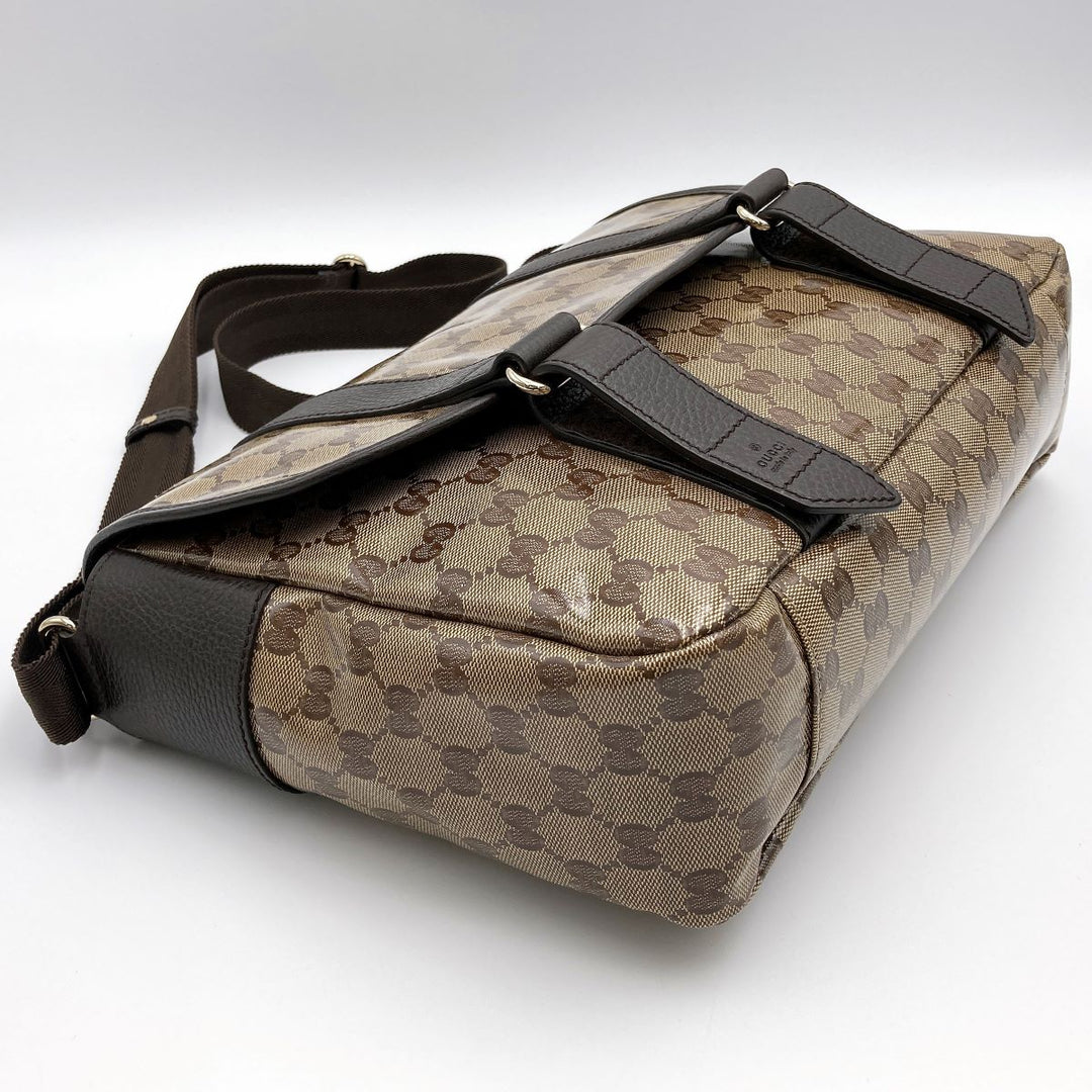 GUCCI グッチ 
 374423  ショルダーバッグ 
GGクリスタル ブラウン