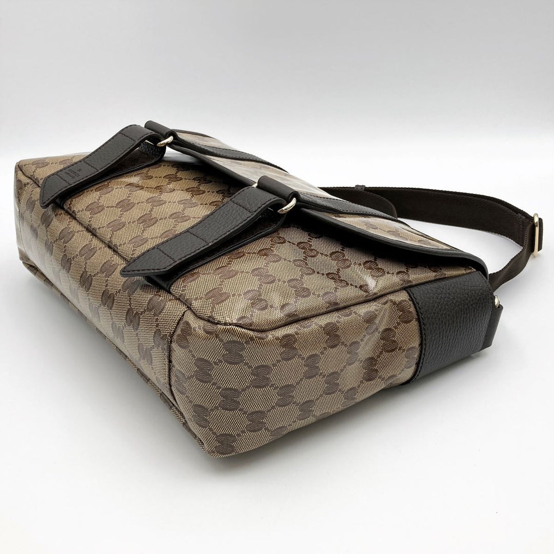 GUCCI グッチ 
 374423  ショルダーバッグ 
GGクリスタル ブラウン