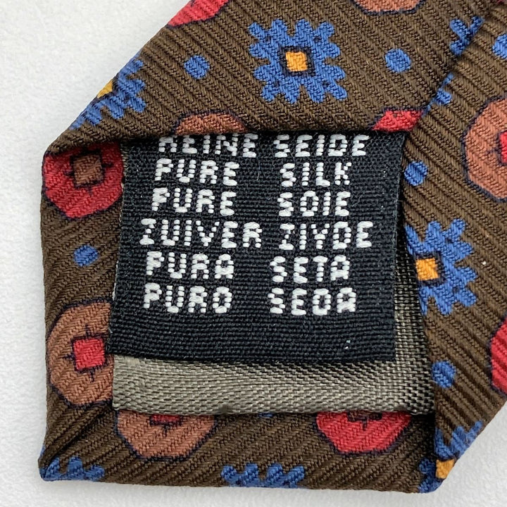 Pierre Cardin ピエールカルダン 
 ネクタイ 
シルク ブラウン