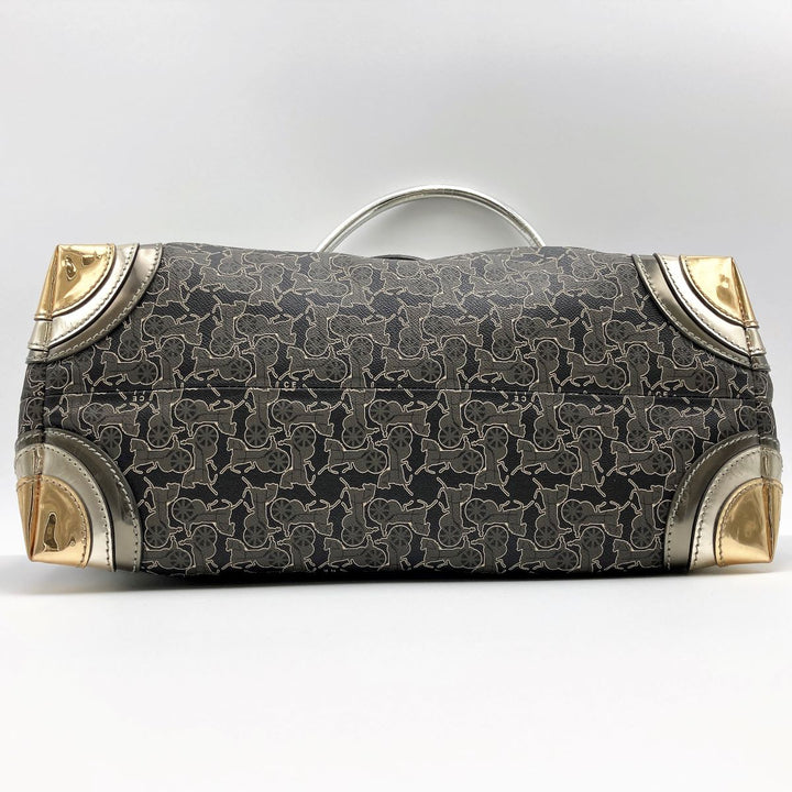 CELINE セリーヌ 
 SC-ST-1028 ショルダーバッグ 
PVC グレー