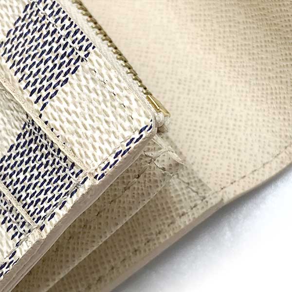 LOUIS VUITTON ルイ・ヴィトン 
 N61735/ポルトフォイユ・サラ 長財布 
ダミエアズールキャンバス ホワイト