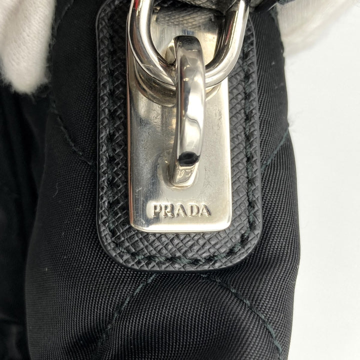 PRADA プラダ 
 ショルダーバッグ 
ナイロン ブラック
