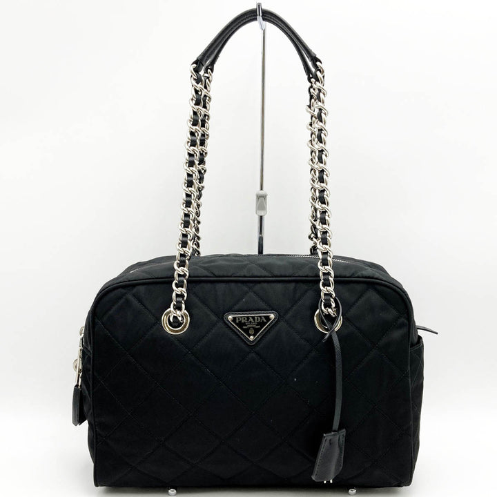 PRADA プラダ 
 ショルダーバッグ 
ナイロン ブラック