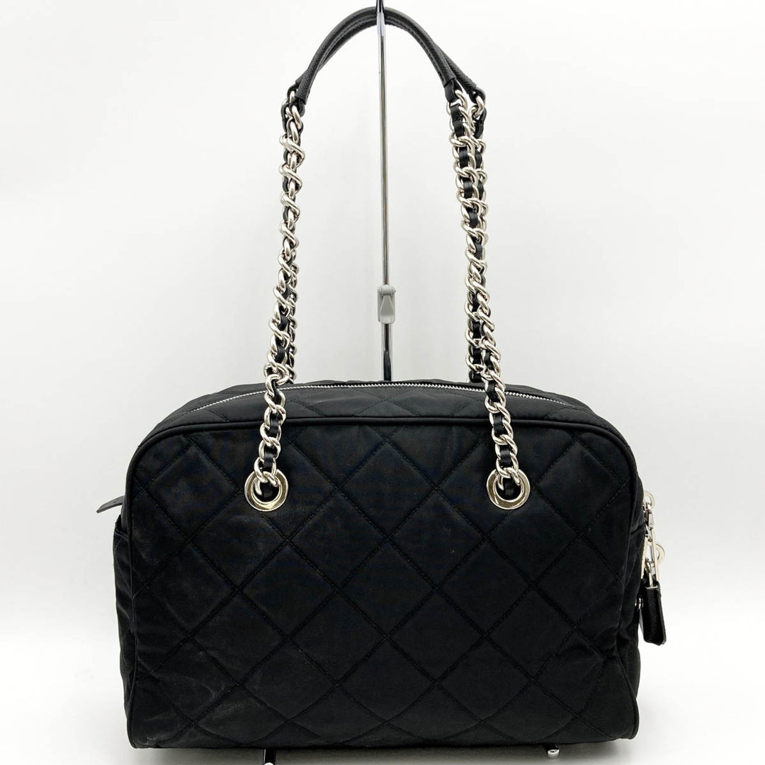 PRADA プラダ 
 ショルダーバッグ 
ナイロン ブラック