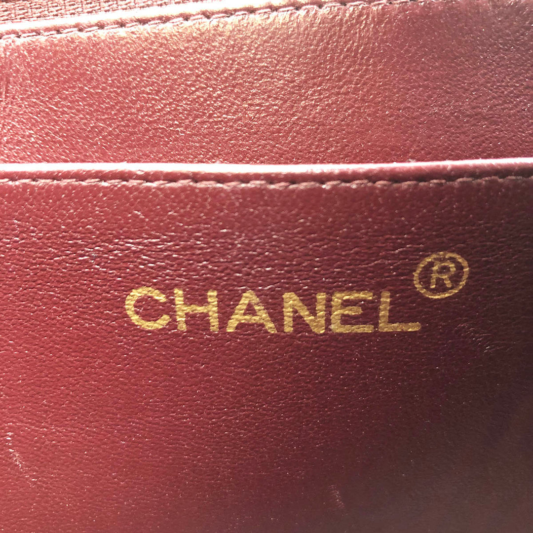 CHANEL シャネル 
 マトラッセ ショルダーバッグ 
レザー ブラック