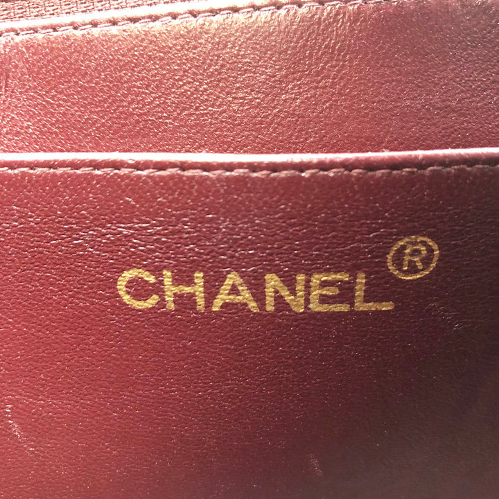 CHANEL シャネル 
 マトラッセ ショルダーバッグ 
レザー ブラック