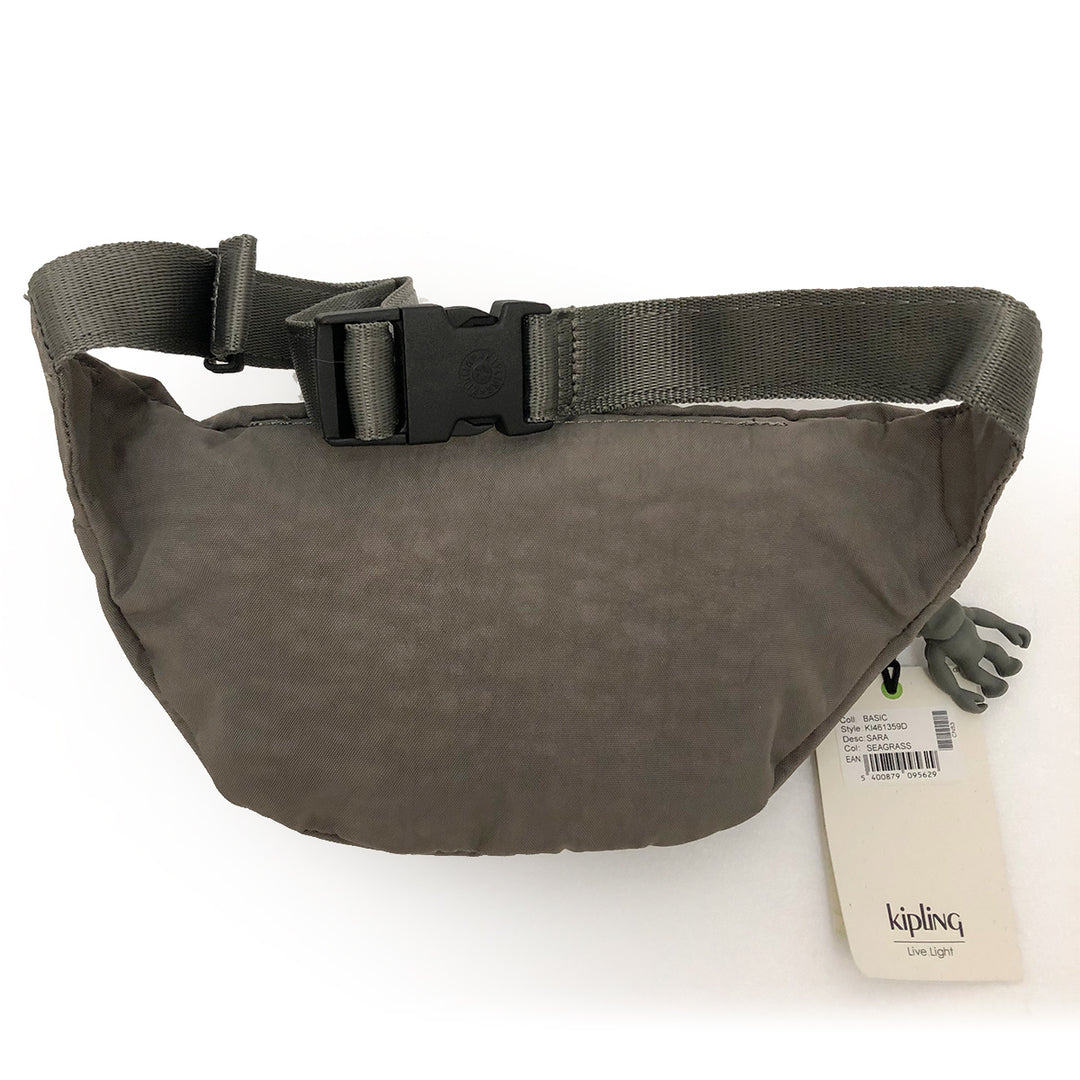 Kipling キプリング 
 K1461359D ウエストバッグ 
ナイロン グレー