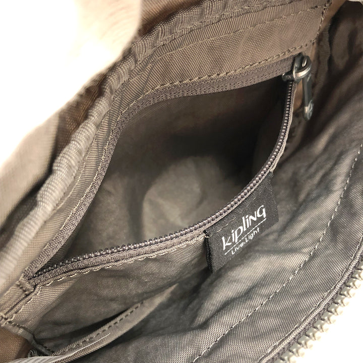 Kipling キプリング 
 K1461359D ウエストバッグ 
ナイロン グレー