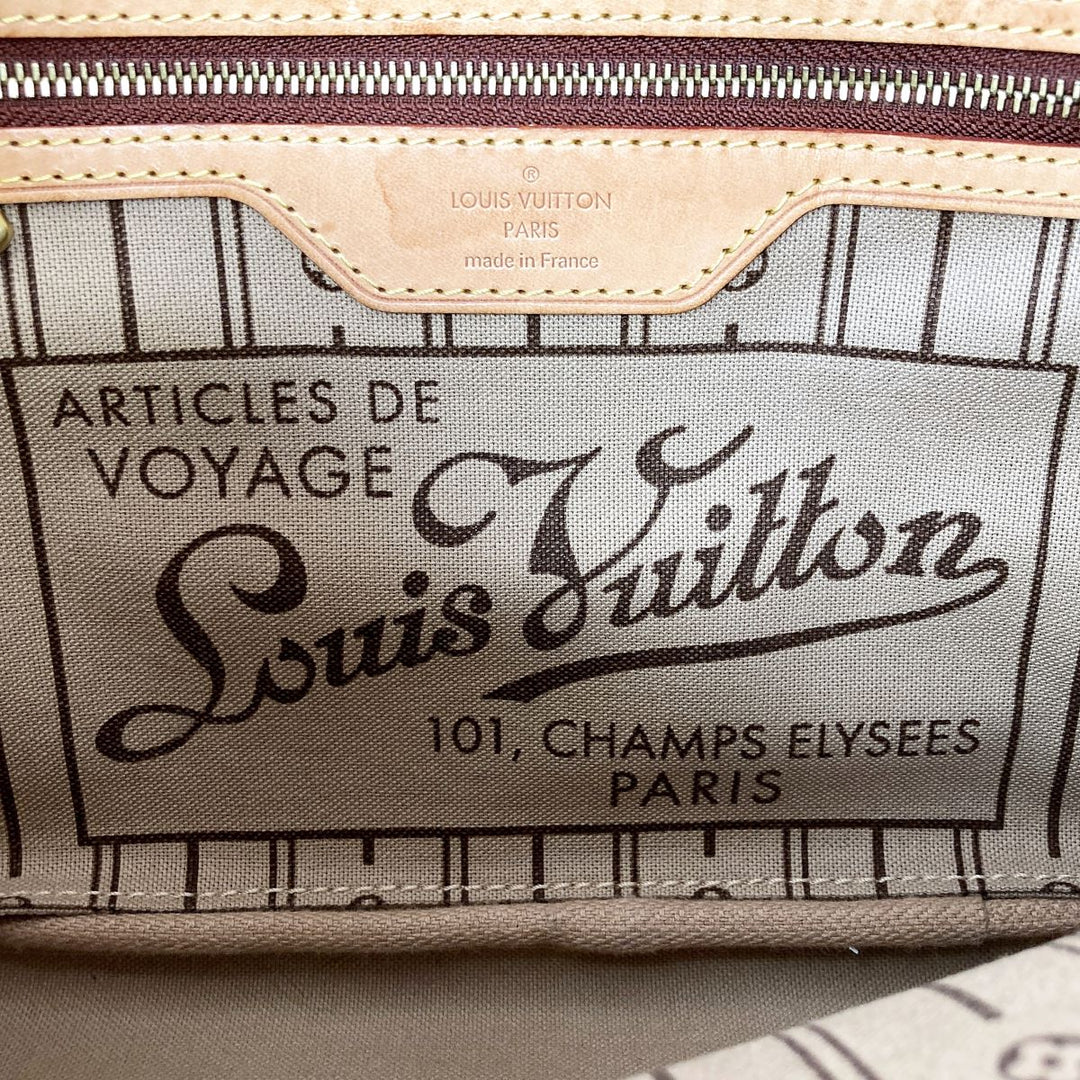 LOUIS VUITTON ルイ・ヴィトン 
 ネヴァーフルPM M40155 トートバッグ 
PVC ブラウン