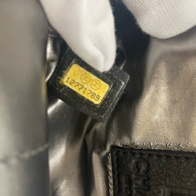 CHANEL シャネル 
 ショルダーバッグ 
レザー ブラック