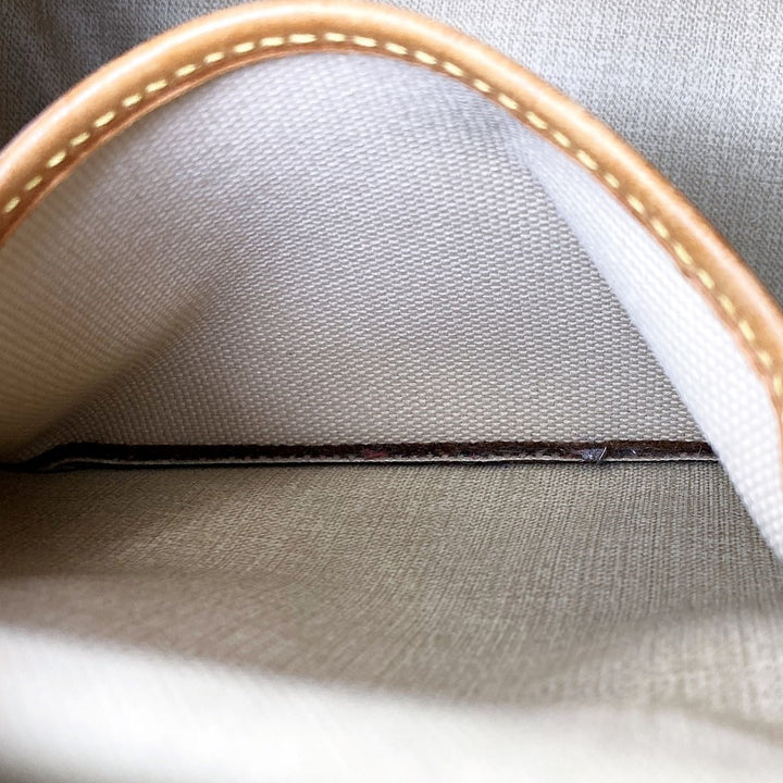 LOUIS VUITTON ルイ・ヴィトン 
 M47270/ボーリング・ヴァニティ (ドーヴィル) ハンドバッグ 
モノグラムキャンバス ブラウン