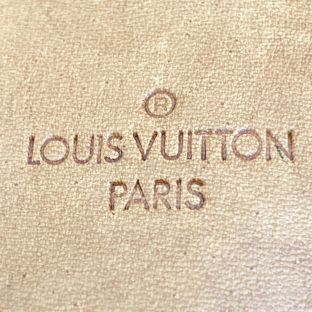 LOUIS VUITTON ルイ・ヴィトン 
 M47270/ボーリング・ヴァニティ (ドーヴィル) ハンドバッグ 
モノグラムキャンバス ブラウン