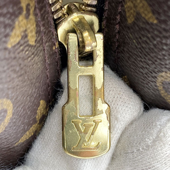 LOUIS VUITTON ルイ・ヴィトン 
 M47270/ボーリング・ヴァニティ (ドーヴィル) ハンドバッグ 
モノグラムキャンバス ブラウン