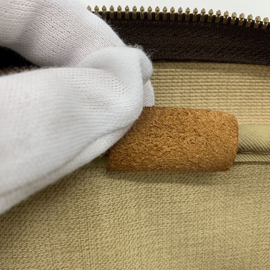 LOUIS VUITTON ルイ・ヴィトン 
 M47270/ボーリング・ヴァニティ (ドーヴィル) ハンドバッグ 
モノグラムキャンバス ブラウン