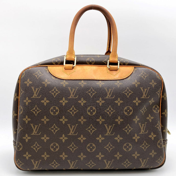 LOUIS VUITTON ルイ・ヴィトン 
 M47270/ボーリング・ヴァニティ (ドーヴィル) ハンドバッグ 
モノグラムキャンバス ブラウン