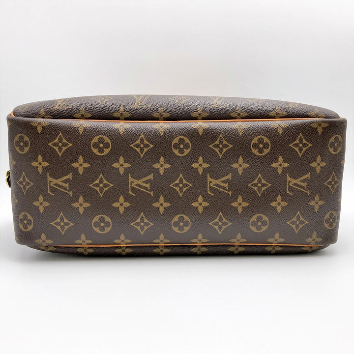 LOUIS VUITTON ルイ・ヴィトン 
 M47270/ボーリング・ヴァニティ (ドーヴィル) ハンドバッグ 
モノグラムキャンバス ブラウン