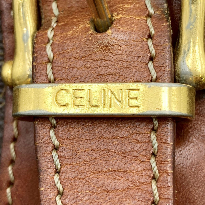 CELINE セリーヌ 
 MC96 ショルダーバッグ 
PVC ブラウン