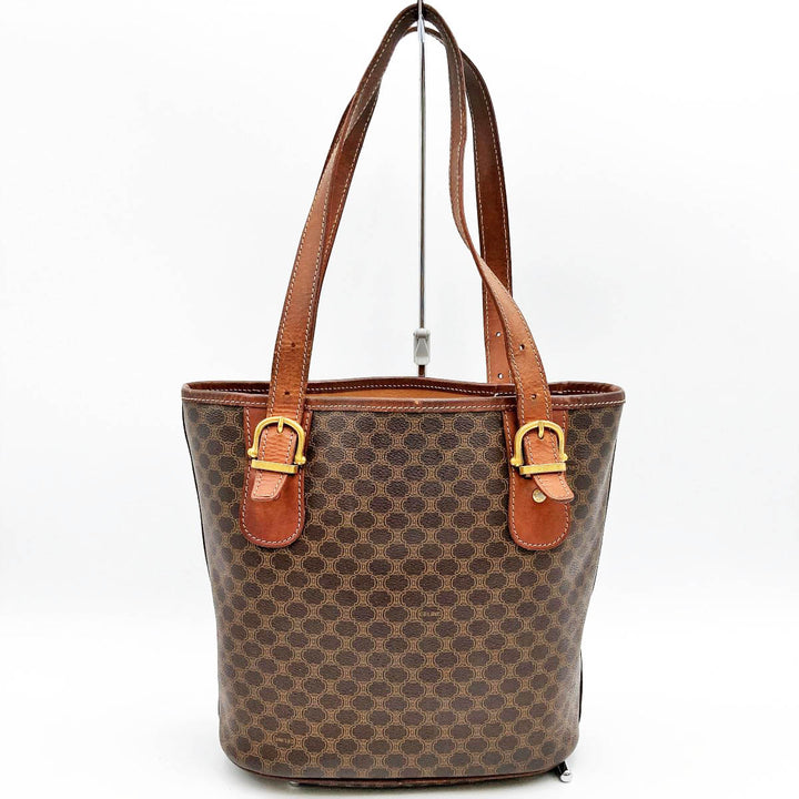 CELINE セリーヌ 
 MC96 ショルダーバッグ 
PVC ブラウン