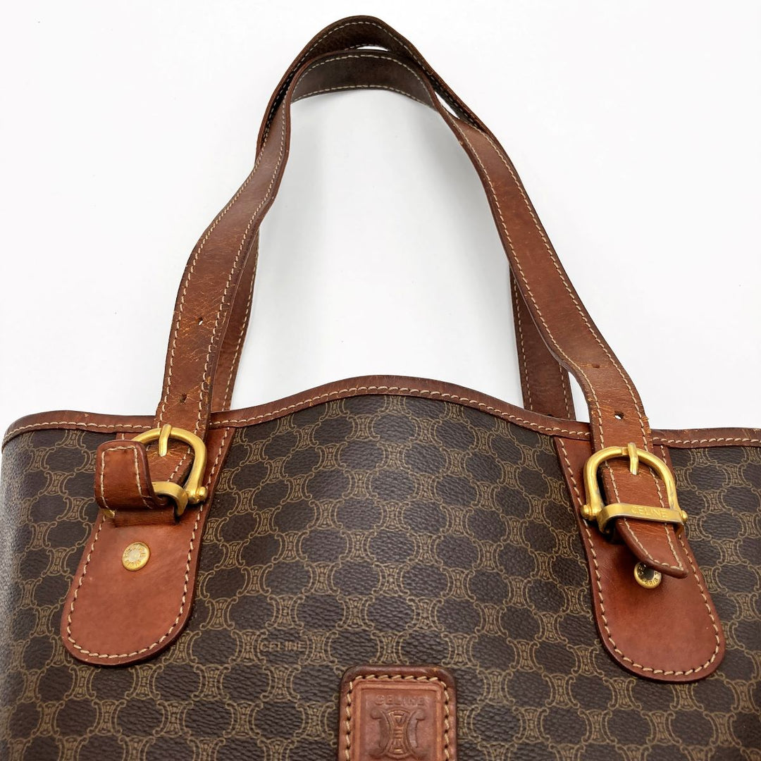 CELINE セリーヌ 
 MC96 ショルダーバッグ 
PVC ブラウン