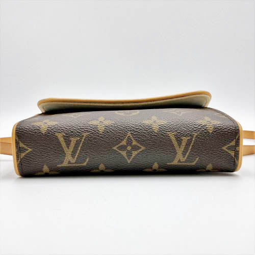 LOUIS VUITTON ルイ・ヴィトン 
 M51855 ウエストバッグ 
モノグラムキャンバス ブラウン