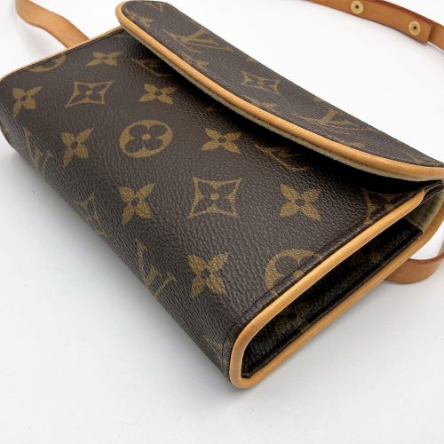 LOUIS VUITTON ルイ・ヴィトン 
 M51855 ウエストバッグ 
モノグラムキャンバス ブラウン
