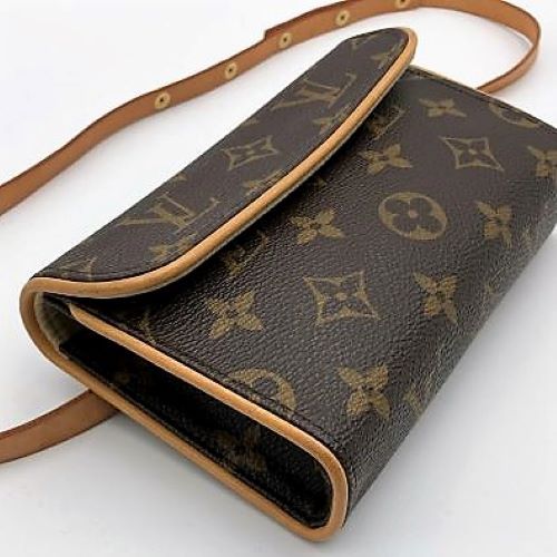 LOUIS VUITTON ルイ・ヴィトン 
 M51855 ウエストバッグ 
モノグラムキャンバス ブラウン