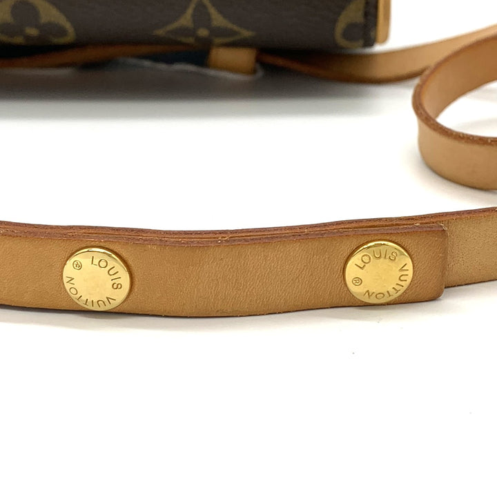 LOUIS VUITTON ルイ・ヴィトン 
 M51855 ウエストバッグ 
モノグラムキャンバス ブラウン