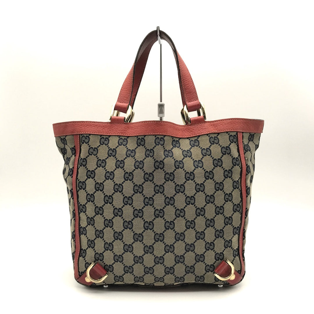 GUCCI グッチ 
 130739 ハンドバッグ 
GGキャンバス/レザー  ベージュ