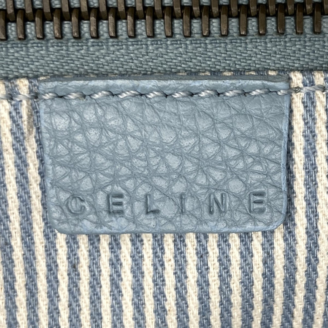 CELINE セリーヌ 
 CE00/25 トートバッグ 
レザー ブルー