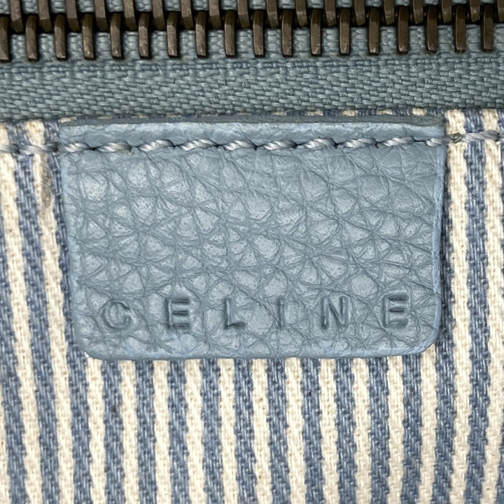 CELINE セリーヌ 
 CE00/25 トートバッグ 
レザー ブルー