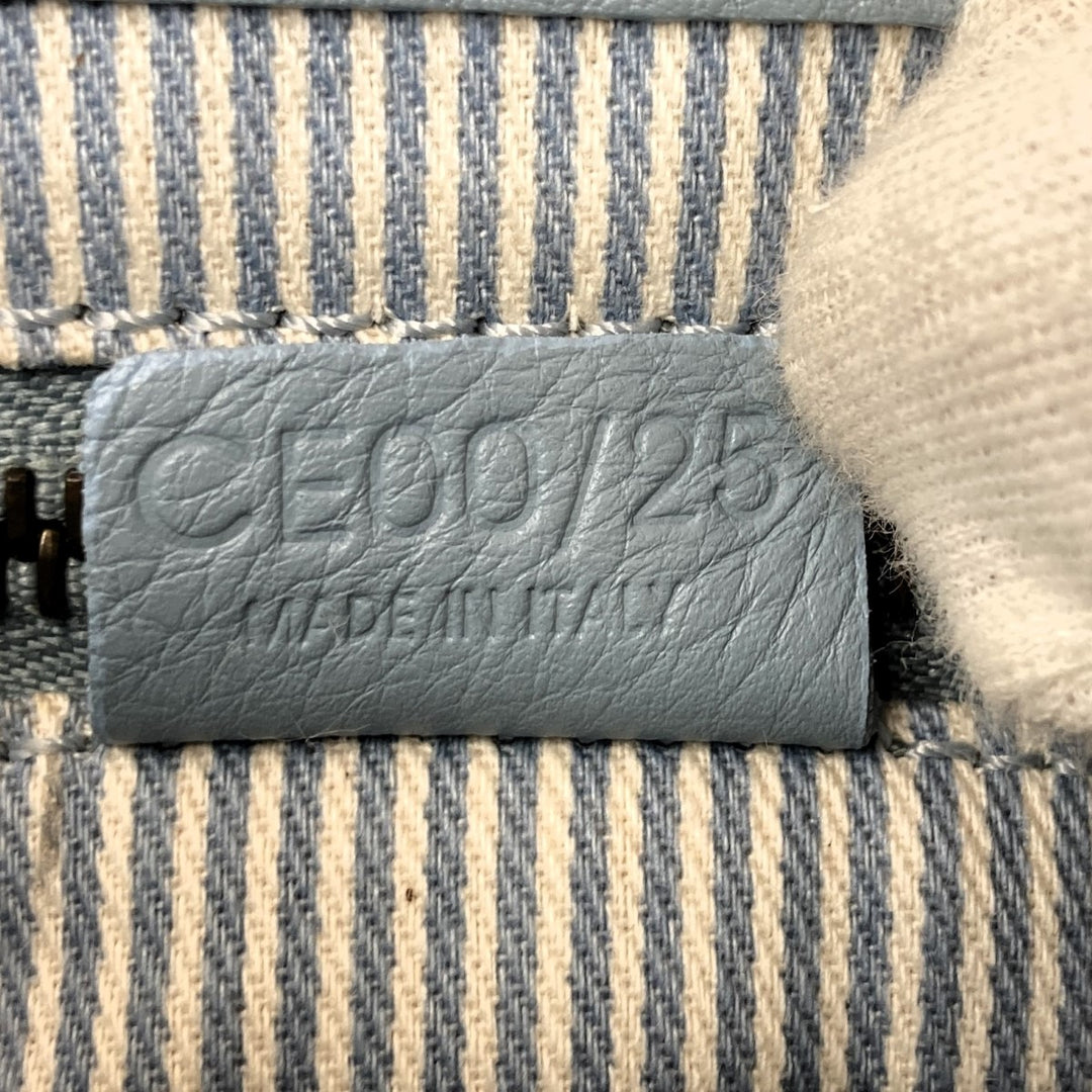 CELINE セリーヌ 
 CE00/25 トートバッグ 
レザー ブルー