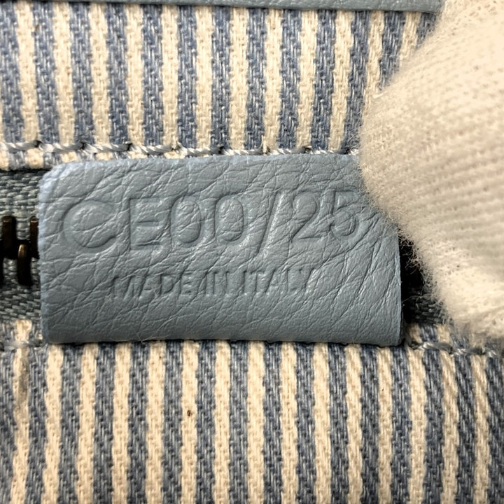 CELINE セリーヌ 
 CE00/25 トートバッグ 
レザー ブルー