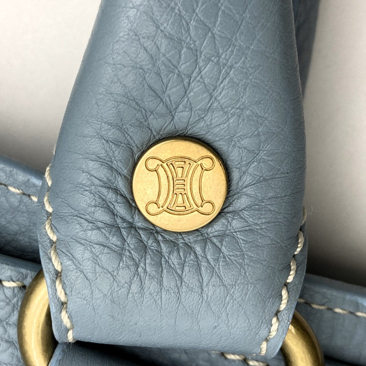 CELINE セリーヌ 
 CE00/25 トートバッグ 
レザー ブルー