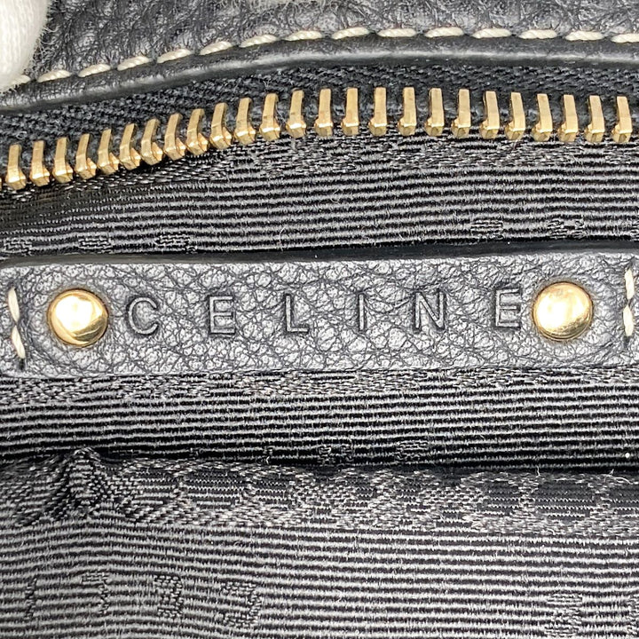 CELINE セリーヌ 
 ビタースウィート WD-SA-0047 ハンドバッグ 
レザー ブラック