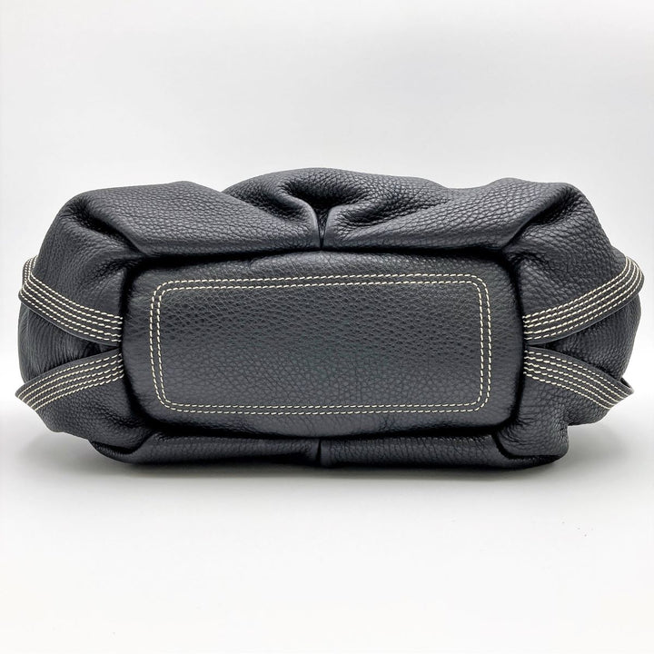 CELINE セリーヌ 
 ビタースウィート WD-SA-0047 ハンドバッグ 
レザー ブラック